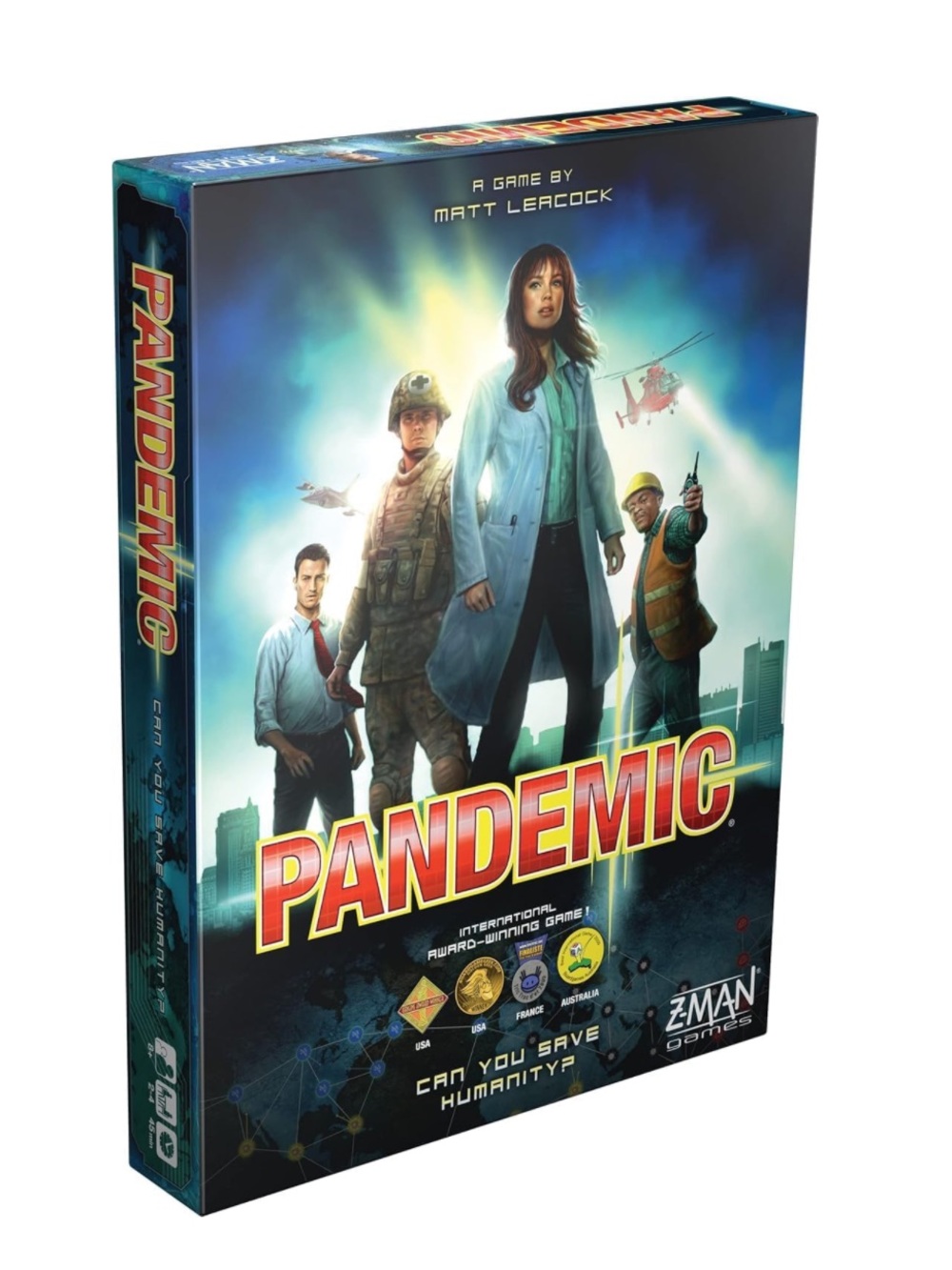 Z-Man Games Pandemic Board Game - Cooperative Strategy Board Game